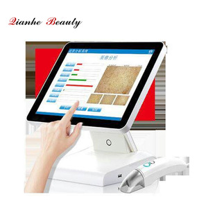 2018 best-selling UV touch screen 3d smart skin analyzer