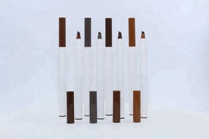 2018 hot selling high quality long lasting waterproof 3D eyebrow pencil with 3 colors