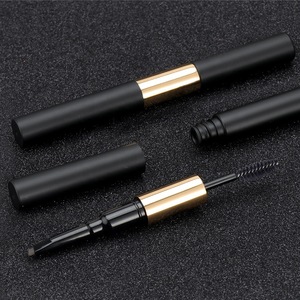 2018 Newest 2 in 1 eyebrow pencil with mascara cream for makeup