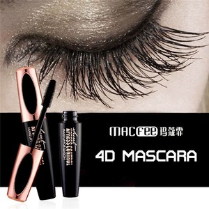 2019 New Makeup Extension Eye lash Black Waterproof Volumizing 4D Silk Fiber EyeLash Mascara