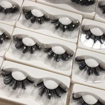 20mm 22mm Color False Mink Eyelashes Vendor Customized Boxes Available