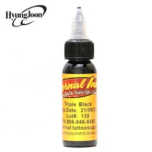 30ml/bottle   Best Tattoo ink black for tattoo