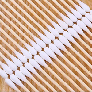 Amazons best-selling biodegradable cotton swab beauty cleaning double-headed bamboo cotton swabs