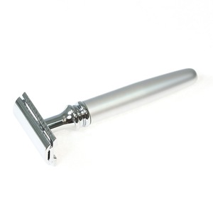 BLACK COATED SAFETY RAZOR-STEEL SHAVING-DE SAFETY RAZOR