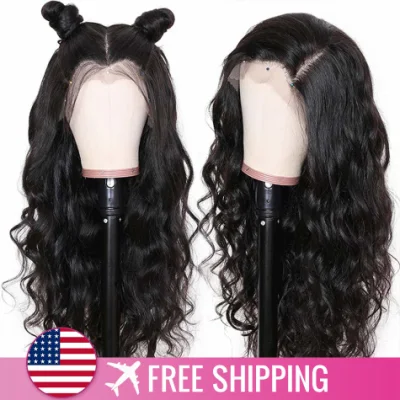 China Wholesale Body Wave 13*4 Lace Frontal Wig Film Transparent Swiss Lace Front Wig Curly 13X6 Human Hair HD Lace Front Wigs