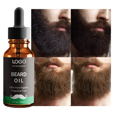 Customized Growth Natural Mens Organic Oil and Beard Balm