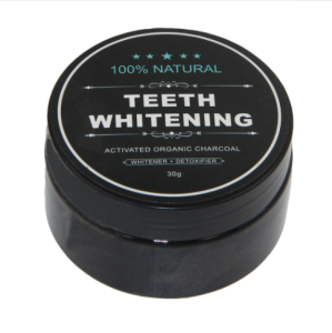Daily Use Teeth Whitening Scaling Powder Oral Hygiene Cleaning Activated Bamboo Charcoal Black Powder 100% Natural 30g