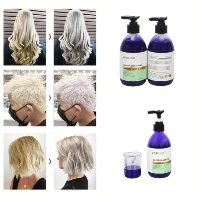 Factory Wholesale Silver Hair Shampoo Salon Special Purple Shampoo