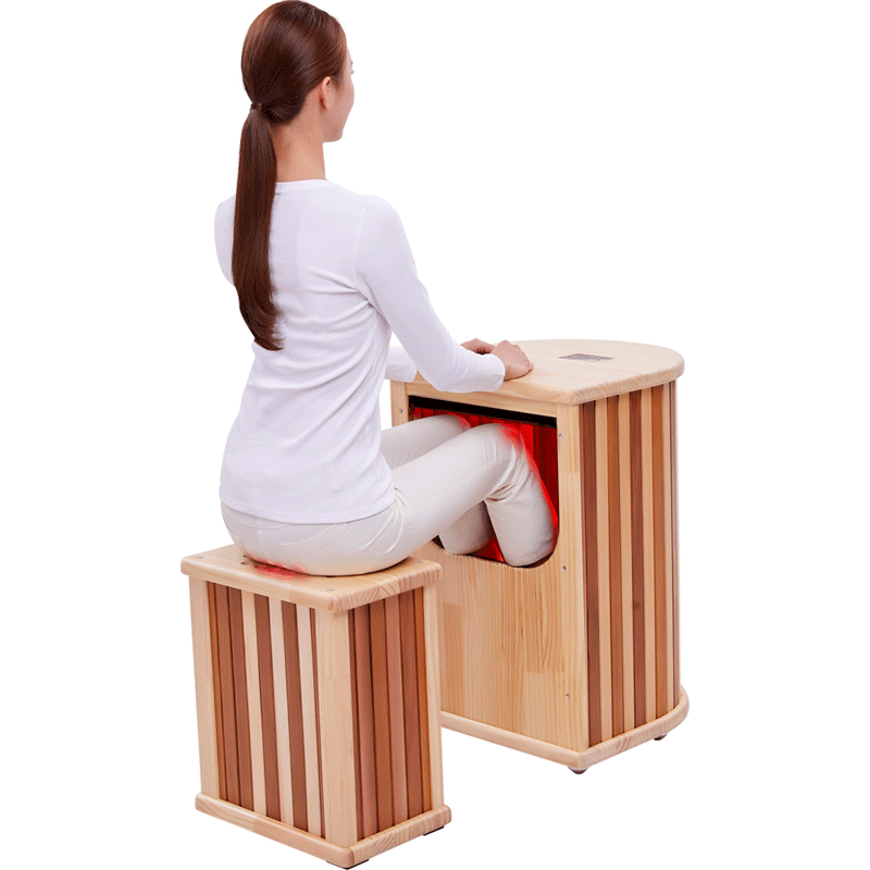 Far-Infrared Foot Sauna with Low-Level Laser Therapy (LLLT) 