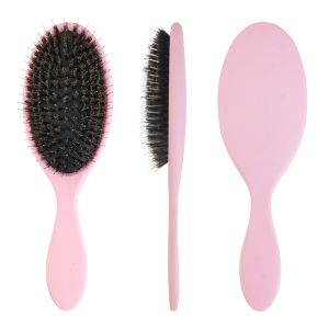 fashionable Anti-static Scalp Massage hair care brush boar Bristle Nylon HairBrush