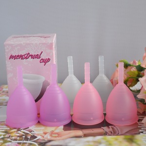 Feminine Hygiene CE FDA Approved medical grade silicone ladies menstrual cup