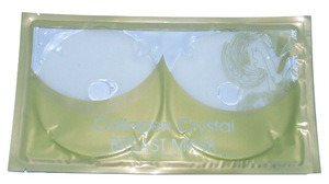 Increased Breast Elasticity Gold Collagen Breast Enlargement Mask for Woman