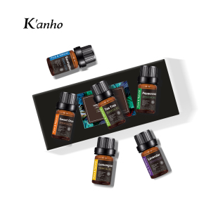Kanho 100% Pure Natural Lavender Peppermint Eucalyptus Tea Tree  Essential Oil Set 20/5ml Aromatherapy Diffuser Gift Set