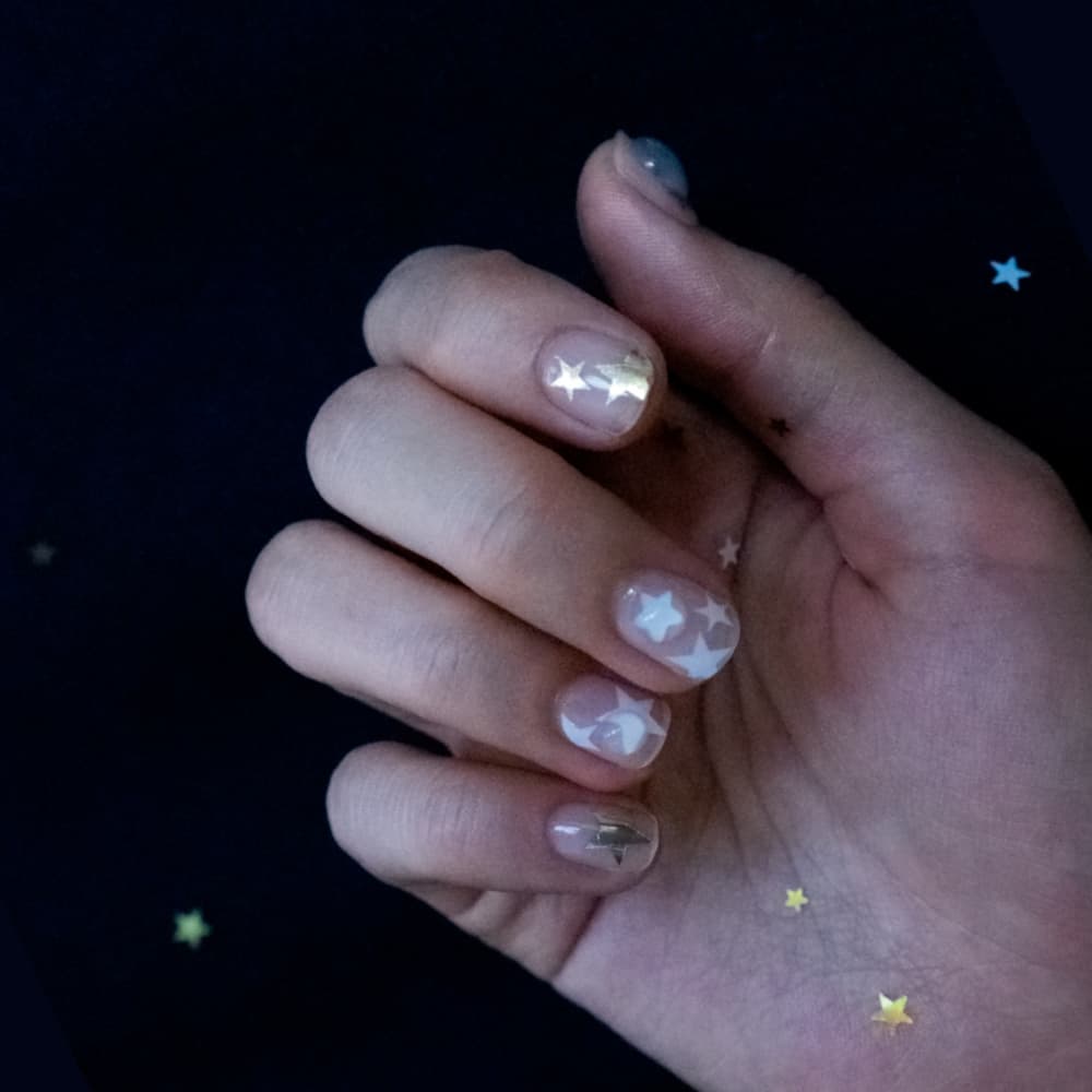 KEEPU CUSTOM NAIL STRIP STAR IS BORN GEL TUBE