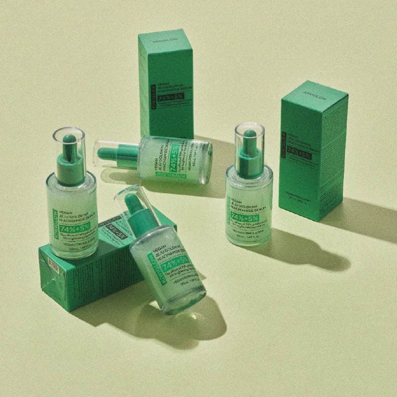 [KIWIGLOW] Vegan Jeju Gold Kiwi Niacinamide Serum 50ml