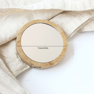 New Arrival Custom Personalise Hand Mirror Round  Pocket Vanity Mirror