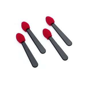 New type top sale sponge and brush eyeshadow applicator