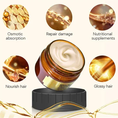 OEM Custom Magical Hair Treatment Mask for Dry Damaged Curly Hair