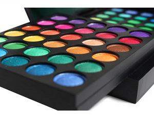 OEM makeup eye shadow 180 color waterproof dry eye shadow palette