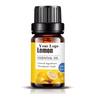 OEM ODM Natural Lemon Essential Oil Private Label Relieve Stress Aromatherapy Diffusers Body Massage Oil