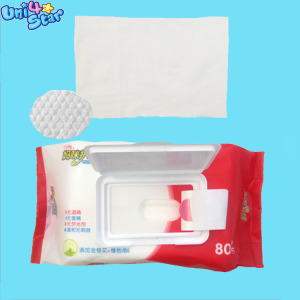 OEM Service Disposable Private Label Baby Wet tissue Organic Pure wet spunlace tissue