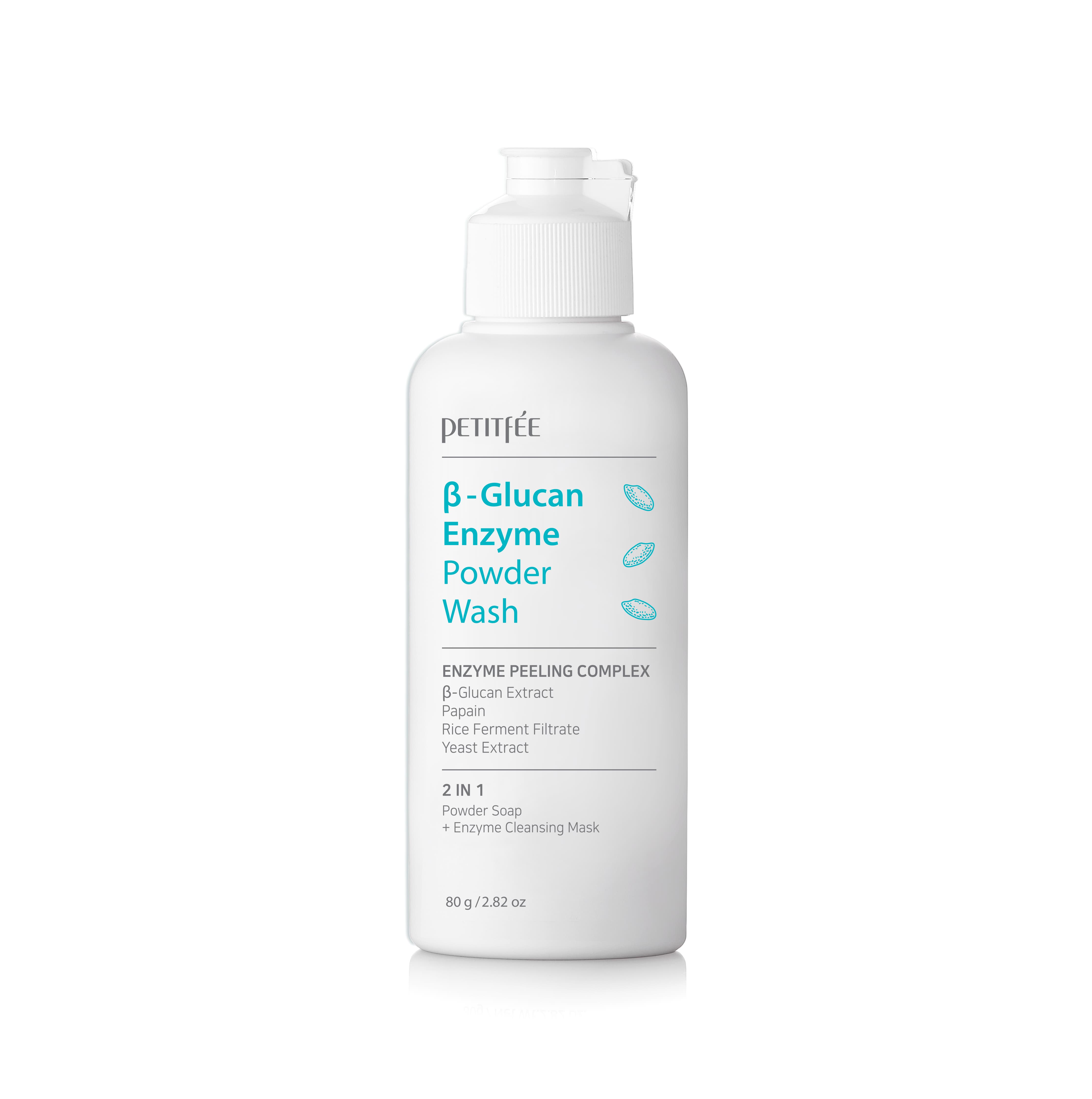 PETITFEE β-Glucan Enzyme Powder Wash