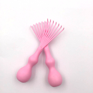 Plastic Handle Home Use Embedded Hair Remover Brush Cleaning Comb Cleaner