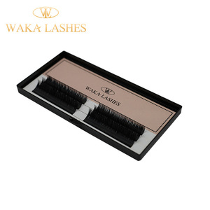 Premium Synthetic Mink Lash Extensions Fiber / MINK / SILK Private Label Eyelash Extensions