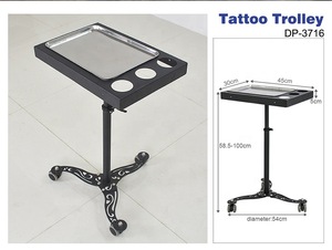 Professional tattoo tray work station, mobile tattoo furniture tattoo table desk