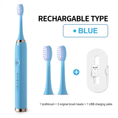 Rechargeable Electric Ultrasonic Toothbrush