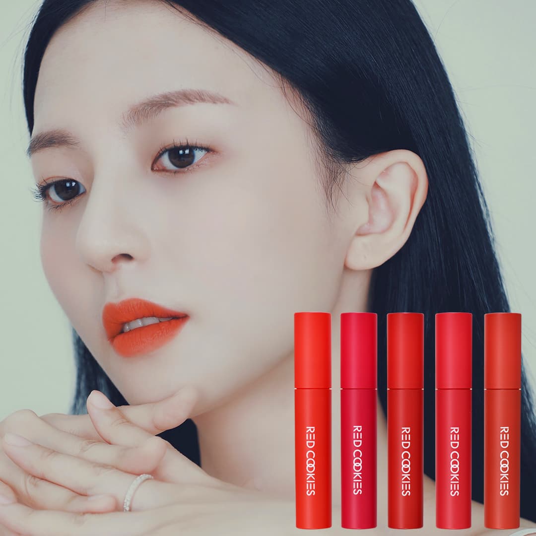 RED COOKIES WATER DEW VELVET TINT  5g