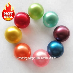 Round Bath beads, Bath pearls, Bath oil beads