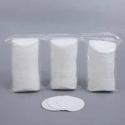 Round Cotton Pad with Different Patterns Circle Cotton Pads