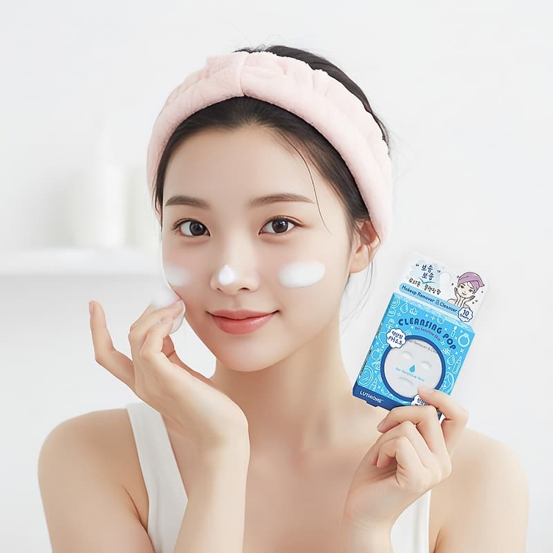Skin Care,  3 Types of Mildly Acidic Solid Cleansing Sheets