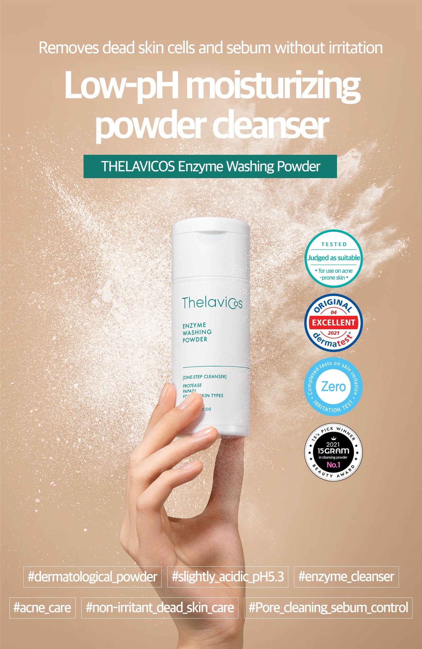 Skin Care Enzyme Washing Powder – Gentle Enzyme Cleanse &amp; Smooth Skin