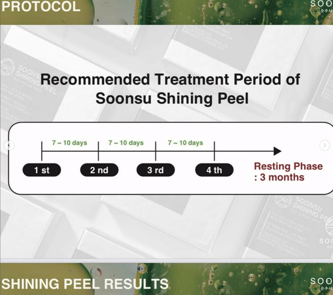 Soongsu Shining Peeling Solution Rejurenation 