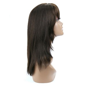 Specialized 100% Warranty No Shedding No Tangle Fiber Temperature High Quality Silk Injection Lace Wigs
