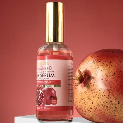 Starplex Red Pomegranate Vitamin E Collagen Private Label Hair Serum Hair Care Essential Oil