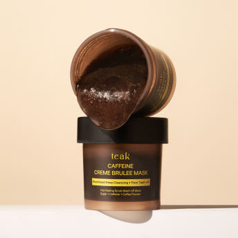 TEAK CAFFEINE CRÈME BRULEE MASK (90G)