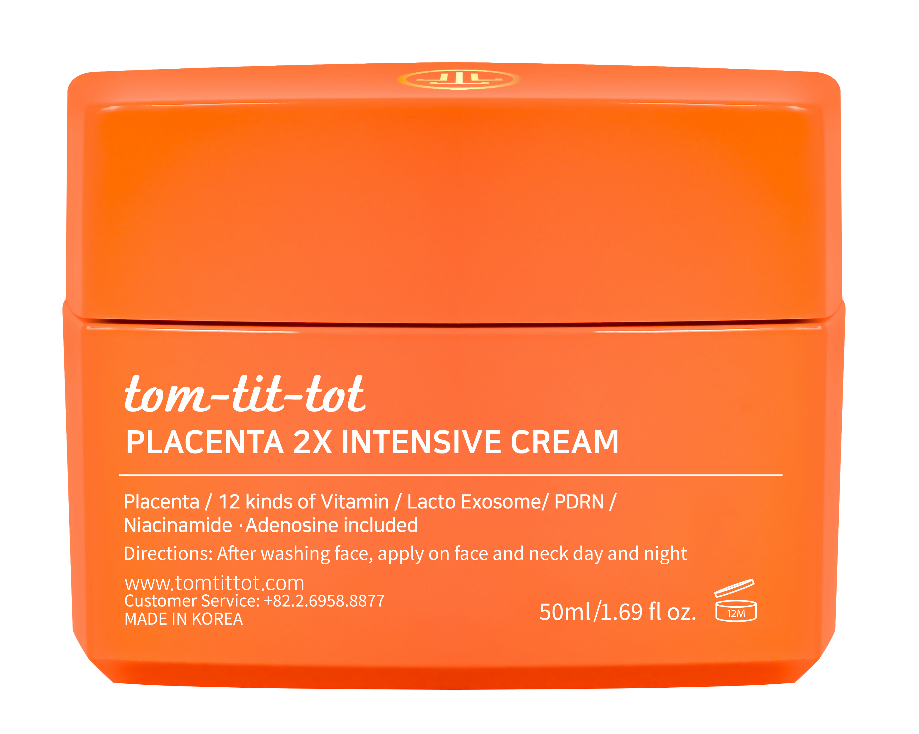 tom-tit-tot Placenta 2X Intensive Cream