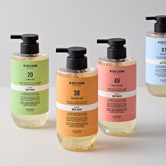 (W.DRESSROOM) Jojoba Oil Perfume Body Wash [No.38 Tangerine Farm] 500g