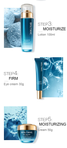Wholesale OEM Private Llabel Korean Peptide Protein Gift Set Facial Kit Anti Aging Whitening Moisturizing Skin Care Set