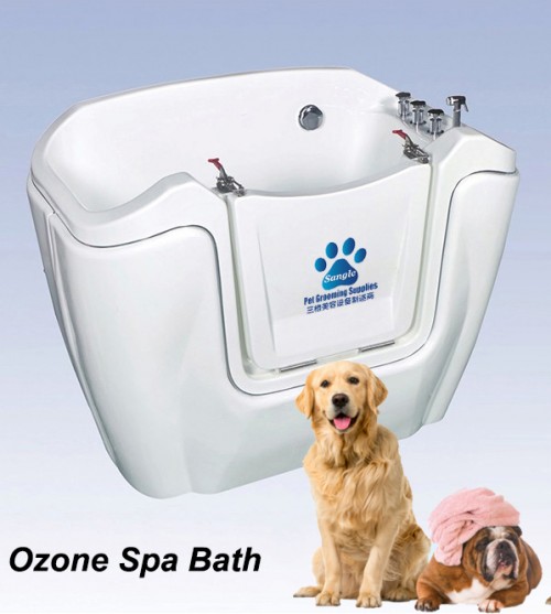 Walk in Bathtub for large dog,pet spa dog bathtubs from China factory