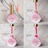 LED Gel Nail polish different colors, french manicure colors