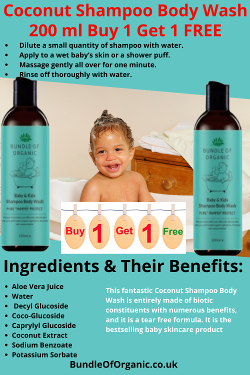 Coconut Shampoo Body Wash 200 ml