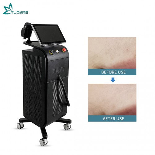 808 Nm Diode Laser Hair Removal Machine Painless Permanent Body Hair Removal Equipment