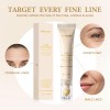 Lakerain 15g Moisturizing Makeup Primer for Dry Skin, Long Lasting Face & Eye Base Smooth Fine Lines Waterproof Cosmeticsl
