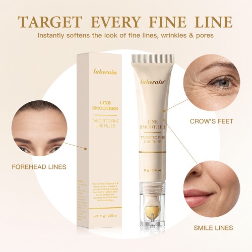 Lakerain 15g Moisturizing Makeup Primer for Dry Skin, Long Lasting Face & Eye Base Smooth Fine Lines Waterproof Cosmeticsl