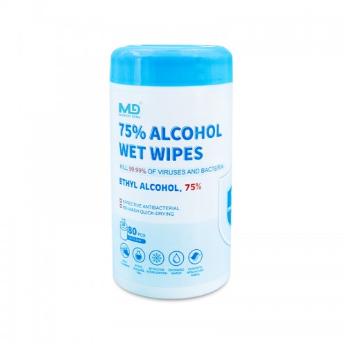 Multipurpose Disposable Non-woven 75% Alcohol Sanitizing Wipes