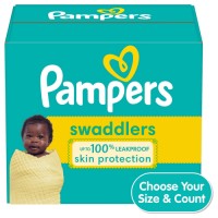 Pampers Swaddlers Size 1-6 Diapers